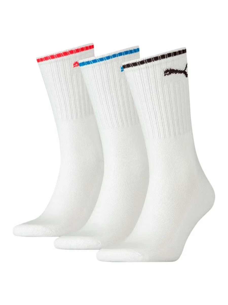 Puma Носки SPORT CREW STRIPE 3P (3 пары)