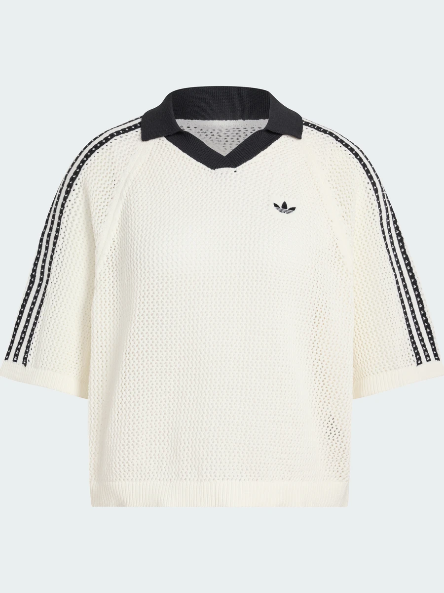 Adidas Поло женское CROCHET POLO
