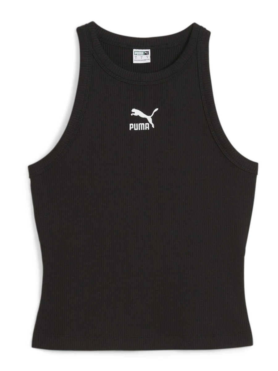 Puma Майка женская CLASSICS RIBBED SLIM TANK