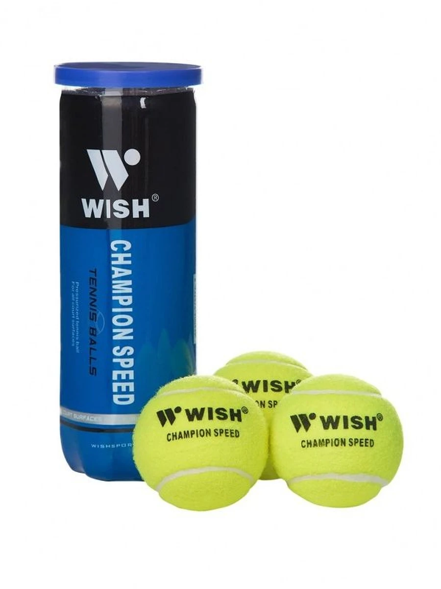 WISH Мячи теннисные CHAMPION SPEED 610, 3 шт.