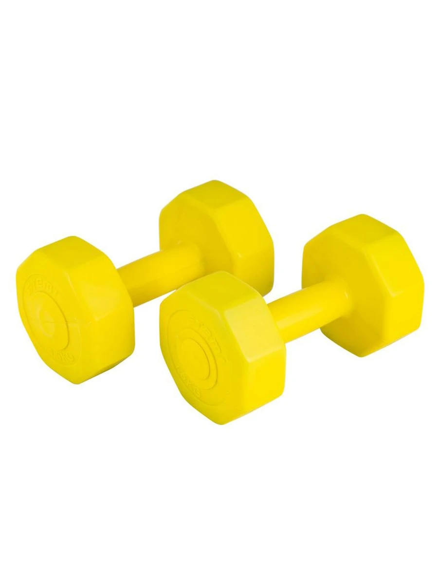 Atemi Гантели виниловые, 1,5 кг (2 шт.)
