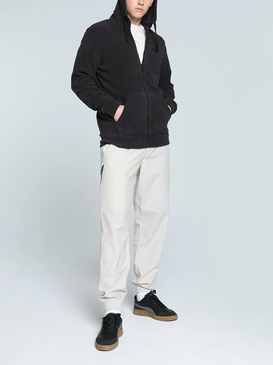 Puma Джемпер мужской ESS ELEVATED POLARFLEECE FULL-ZIP HOODIE