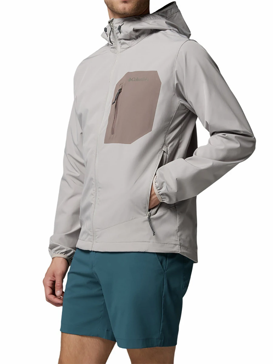 Columbia Куртка-софтшелл мужская TALL HEIGHTS™ III HOODED SOFTSHELL