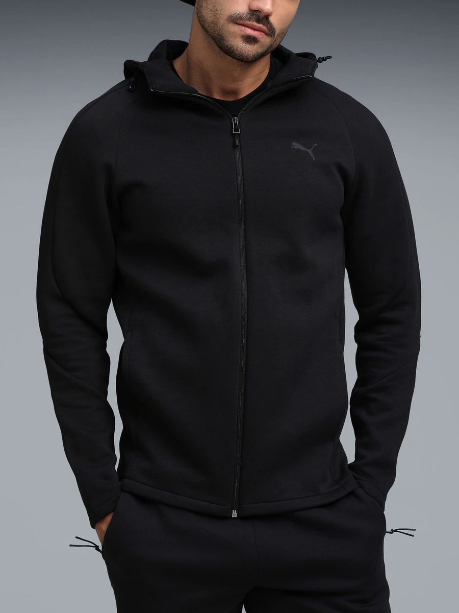 Puma Джемпер мужской EVOSTRIPE CORE FZ HOODIE