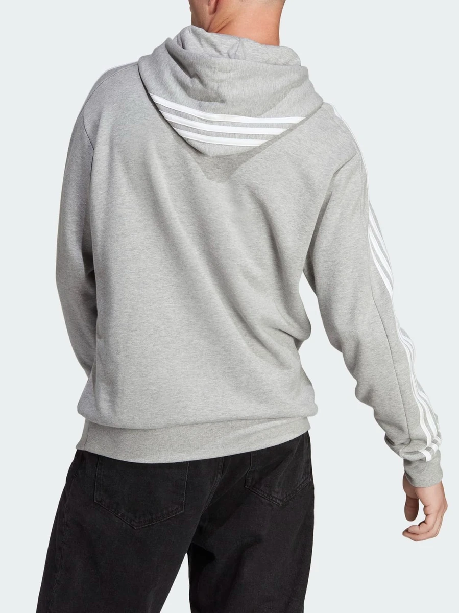 Adidas Джемпер мужской ESSENTIALS FRENCH TERRY 3-STRIPES HOODIE