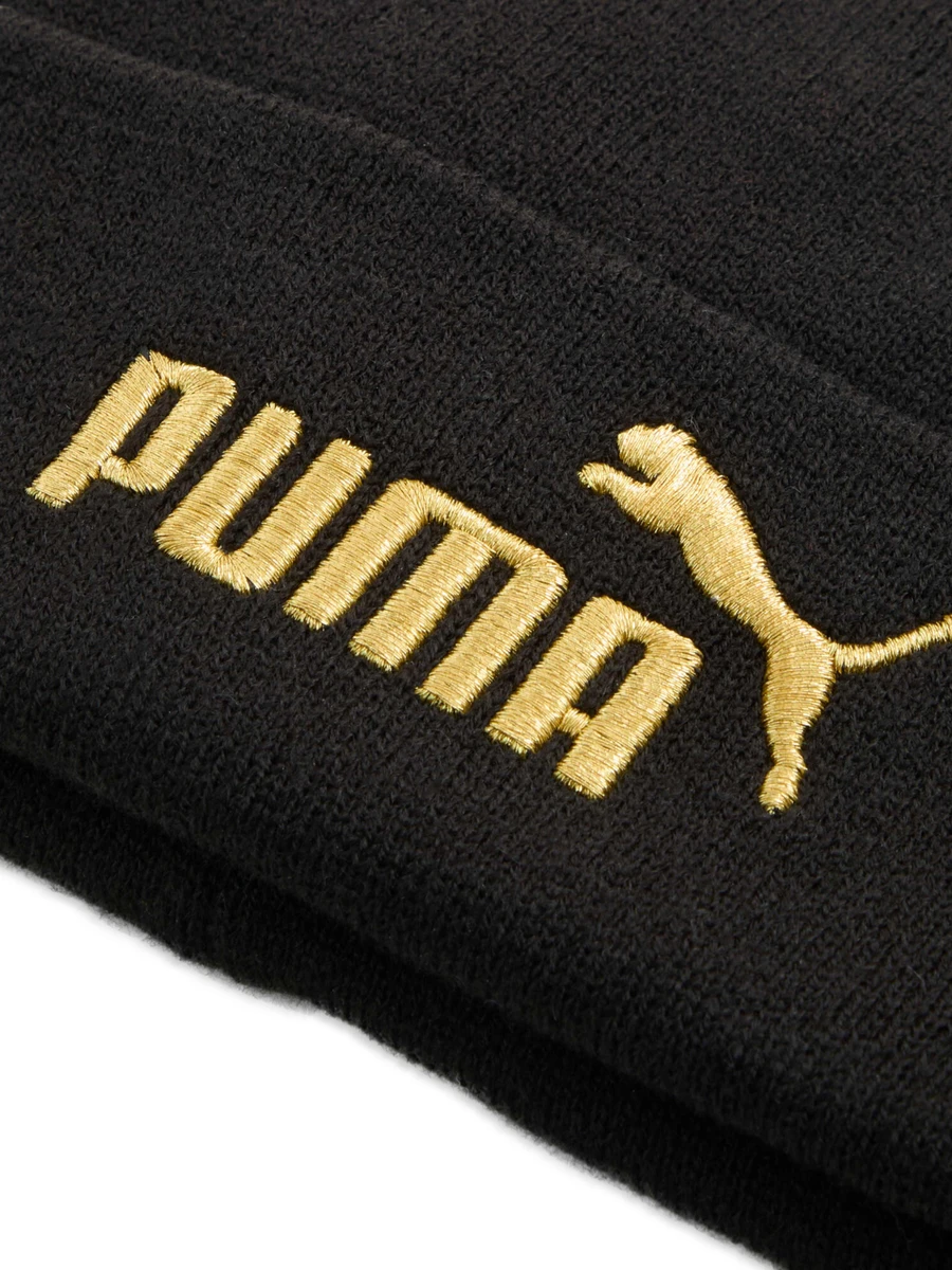 Puma Шапка ESS GOLD NO.1 LOGO MID CROWN BEANIE