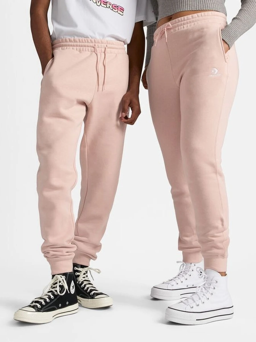 Converse Брюки CONVERSE GO-TO EMBROIDERED STAR CHEVRON BRUSHED BACK FLEECE SWEATPANT