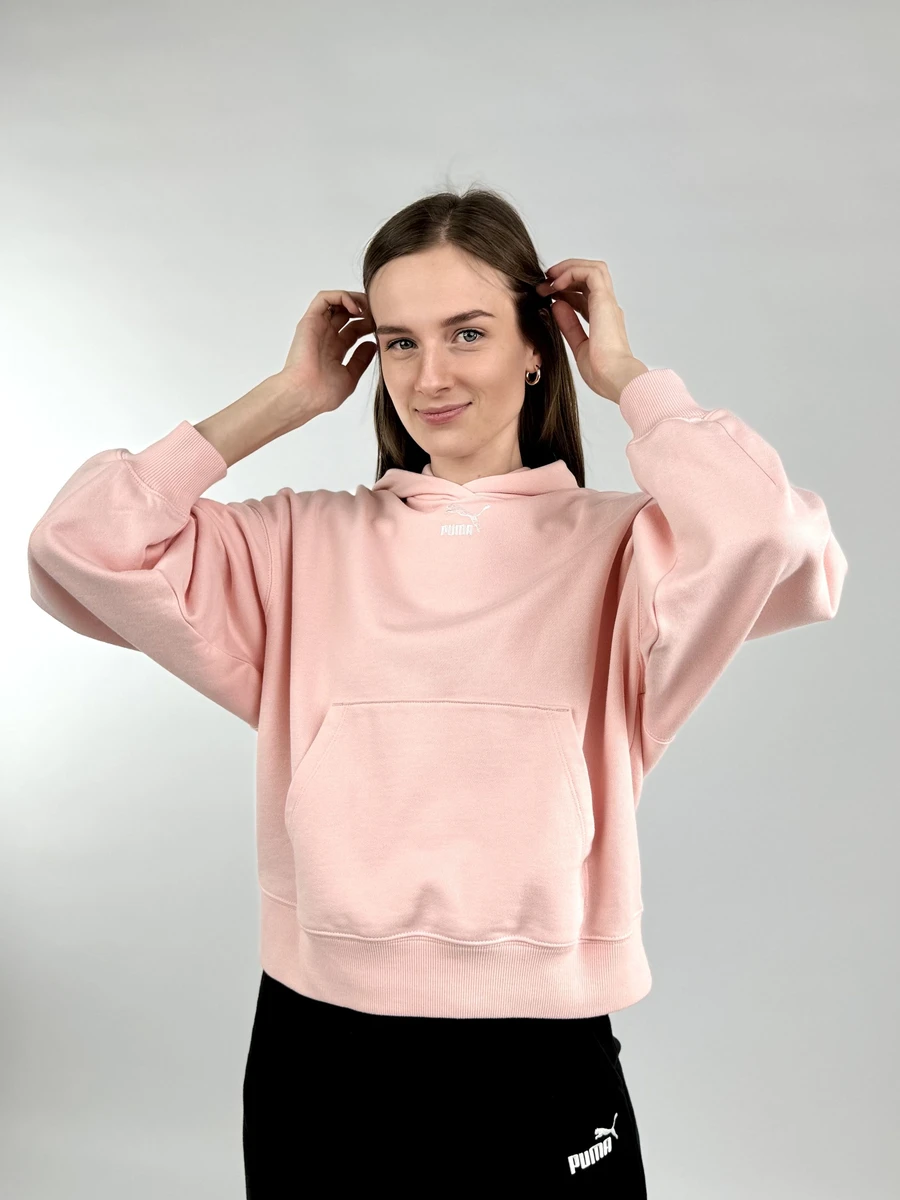 Puma Джемпер женский ESS SMALL PUMA HOODIE TR