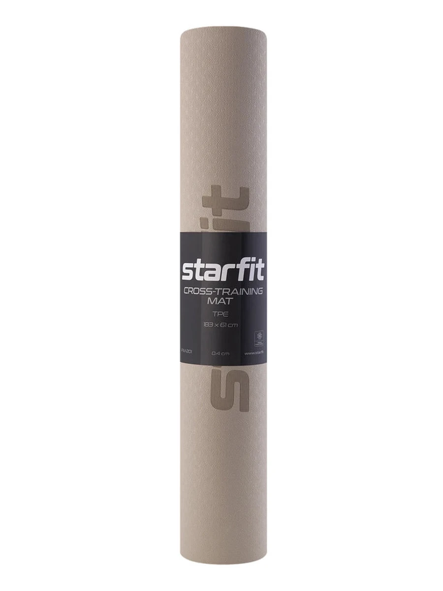 Starfit Коврик для йоги и фитнеса, 183x61x0,4 см.
