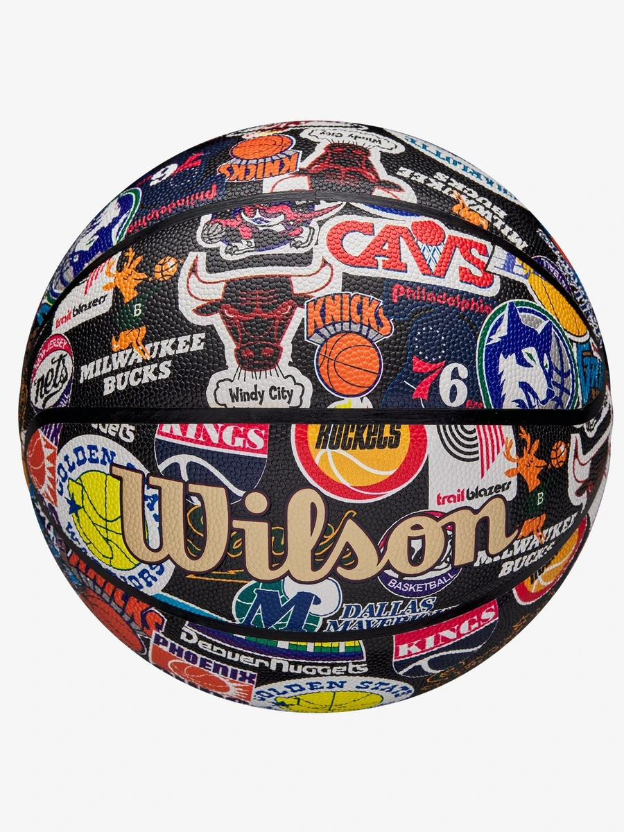 Wilson Мяч баскетбольный NBA ALL TEAM RETRO BSKT