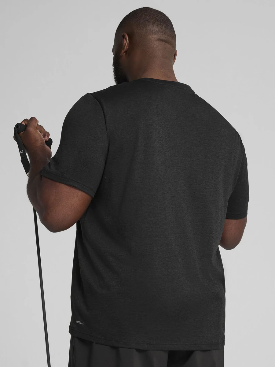 Puma Футболка мужская TAD ESSENTIALS HEATHER LEFT CHEST LOGO TEE