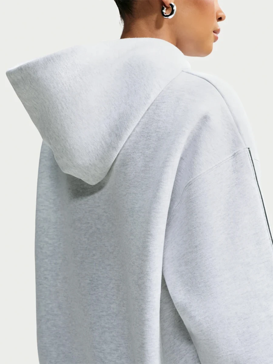 Nike Джемпер женский W NK STDO FLC OS PO HDY GLS