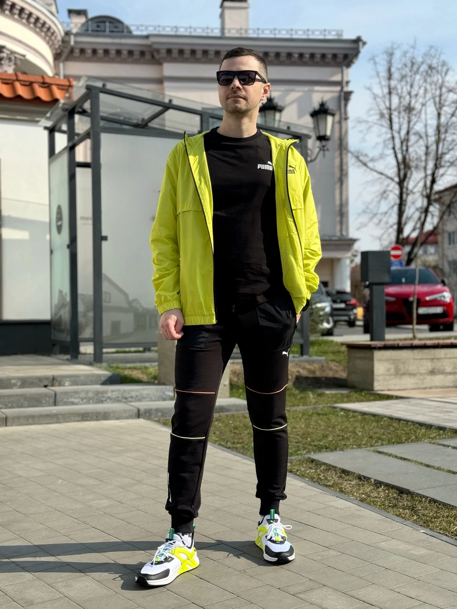 Puma Брюки мужские PL SWEAT PANTS PUMA BLACK