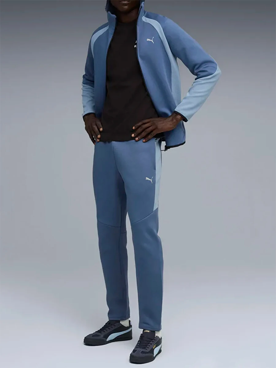 Puma Джемпер мужской EVOSTRIPE FZ HOODIE DK