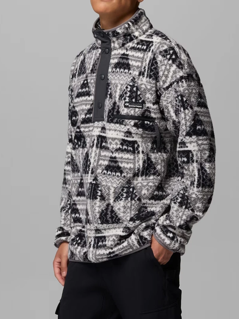 Columbia Джемпер мужской HELVETIA II PRINTED HALF SNAP FLEECE PULLOVER