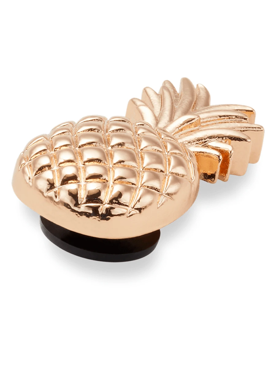 Crocs Джиббитс GOLD PINEAPPLE