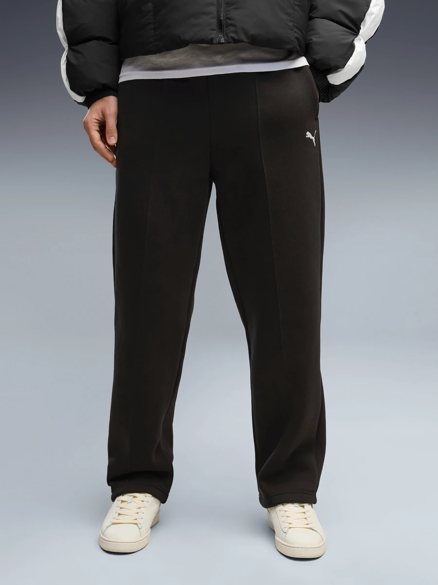 Puma Брюки мужские ESS HEAVY FLEECE RELAXED SWEATPANTS FL OP