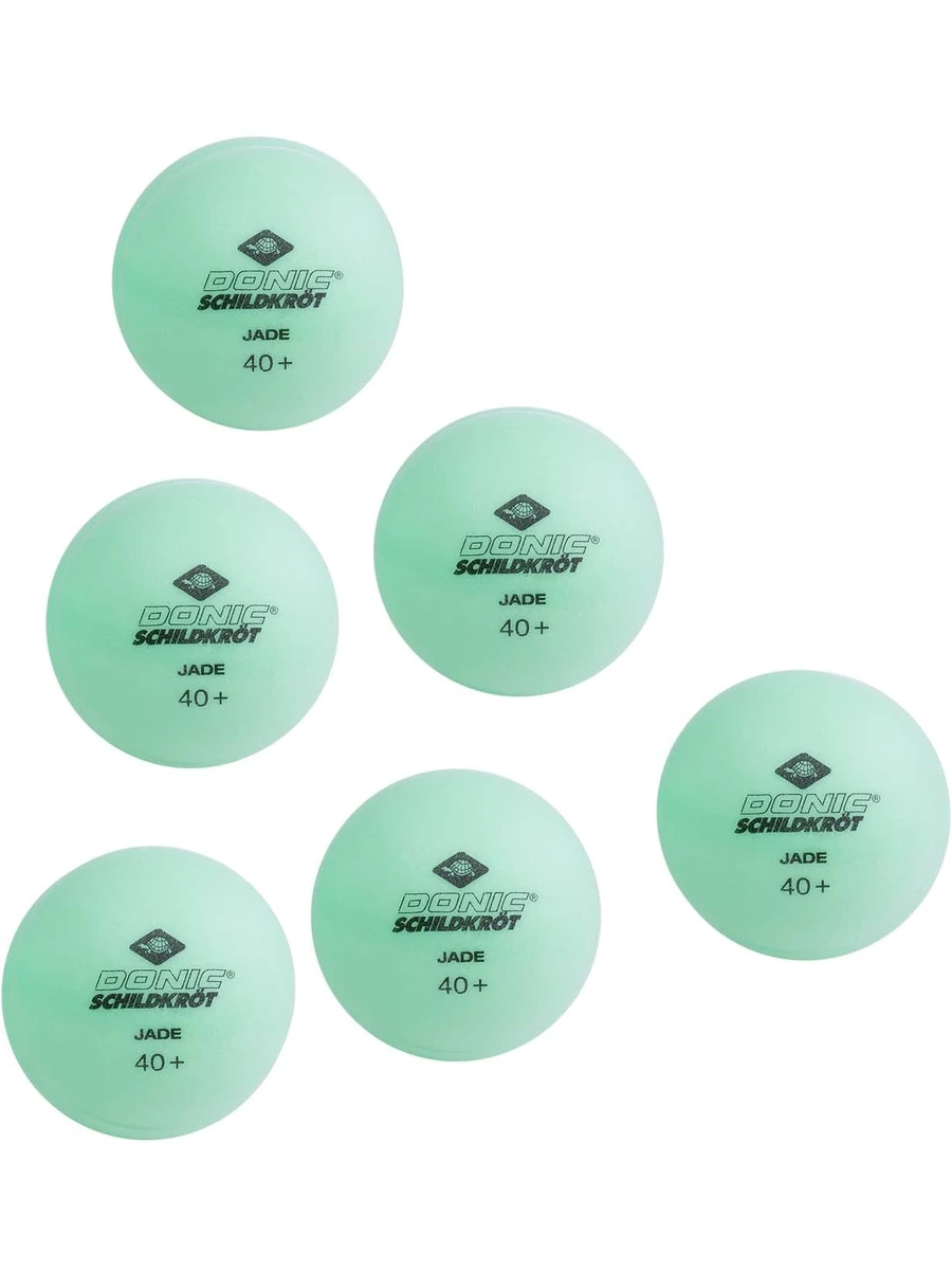 Donic Мячи для настольного тенниса GLOW INTHE DARK (6 шт.)