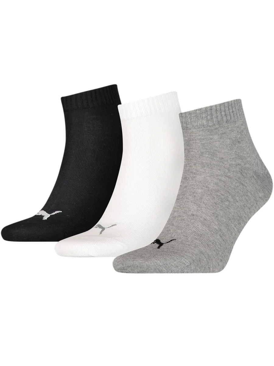Puma Носки UNISEX QUARTER PLAIN (3 пары)