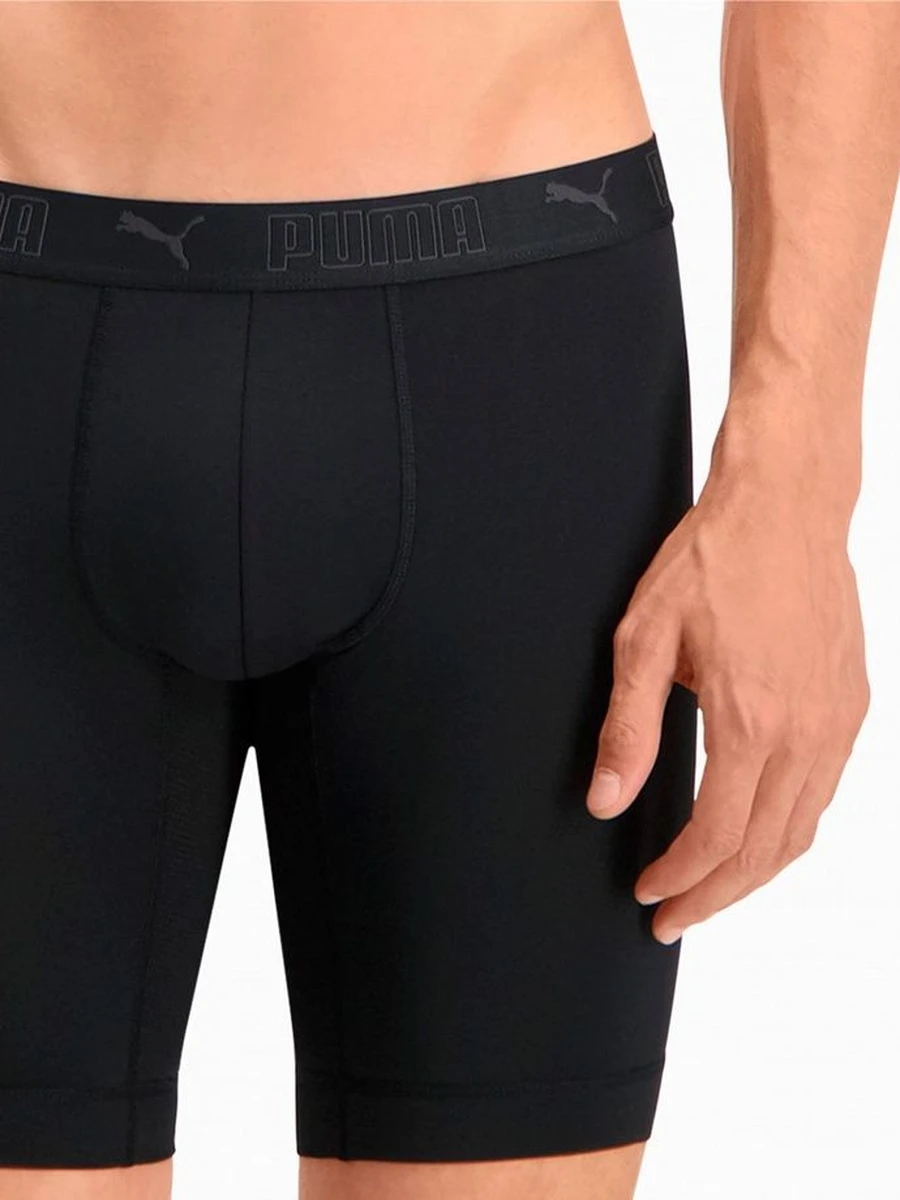 Puma Трусы мужские PUMA SPORT MICROFIBER LONG BOXER 2P (2 шт.)