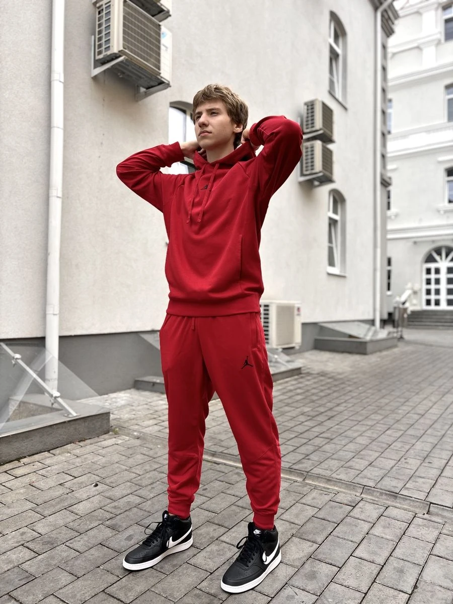 JORDAN Джемпер мужской DRI-FIT SPORT CROSSOVER FLC PO