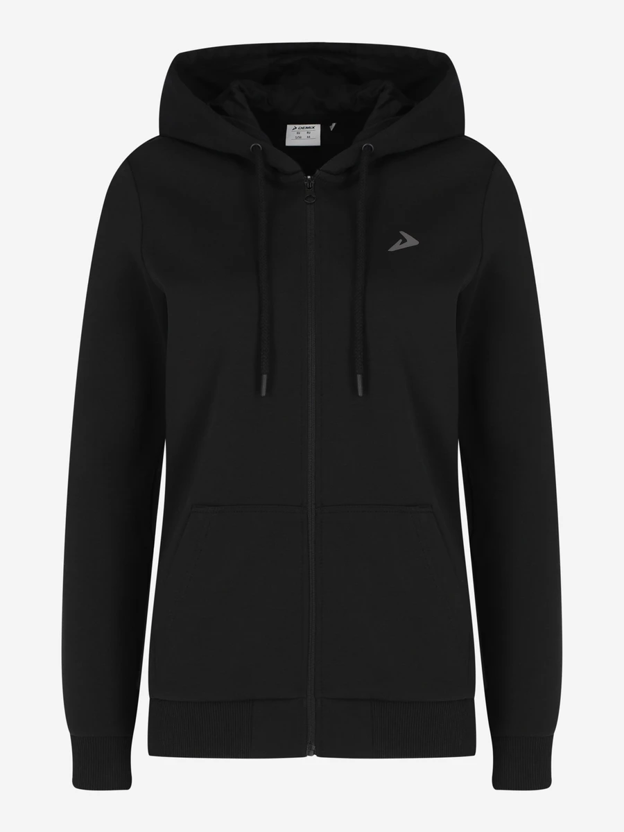 Demix Джемпер женский BASIC SOLID HODDED TRACKTOP