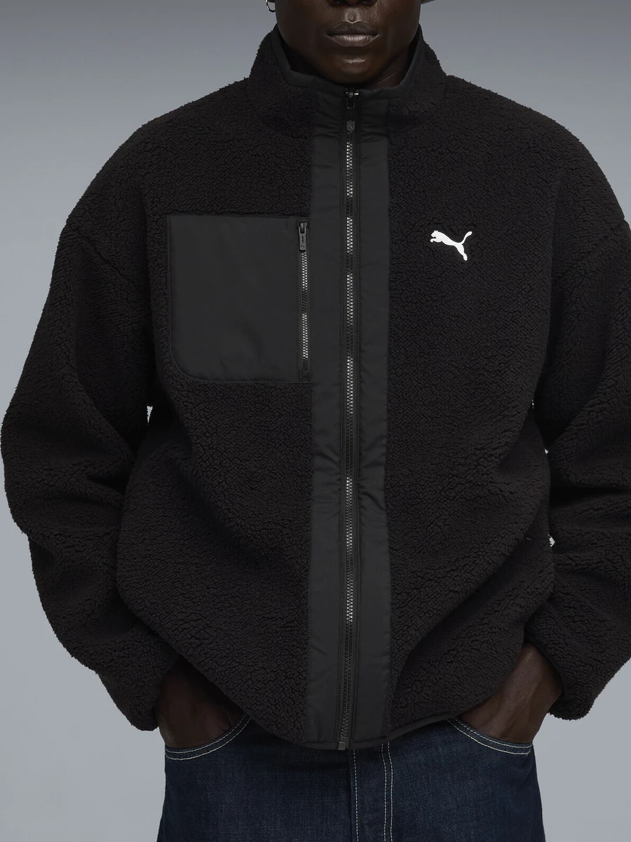 Puma Куртка мужская REVERSIBLE HYBRID SHERPA JACKET