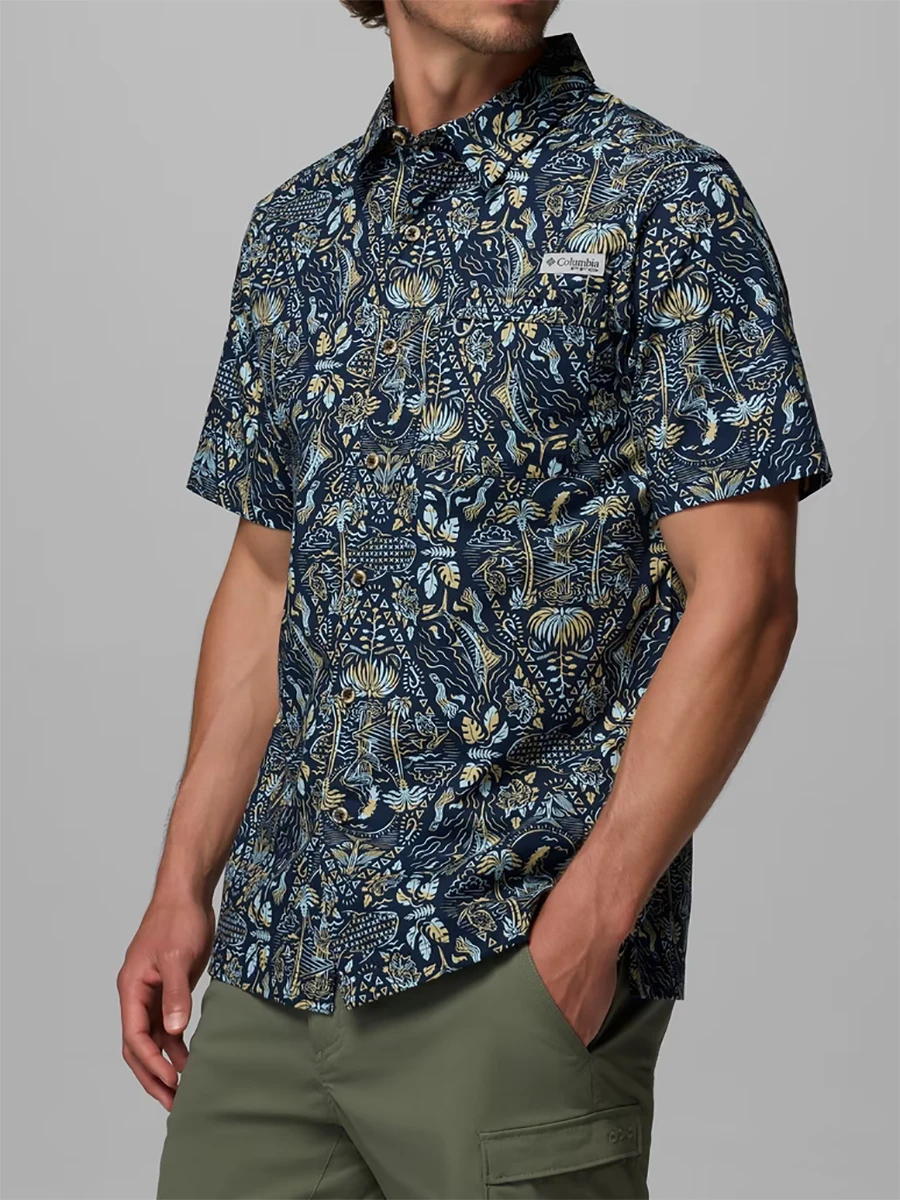 Columbia Рубашка мужская WILD CAST™ CAMP SHIRT