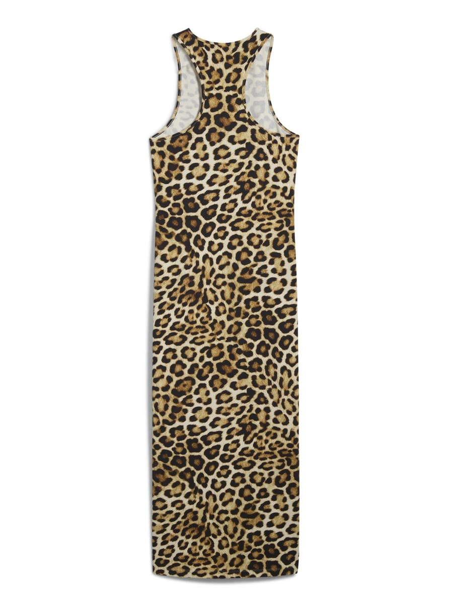 Puma Платье женское LEO LUXE SLIM AOP DRESS