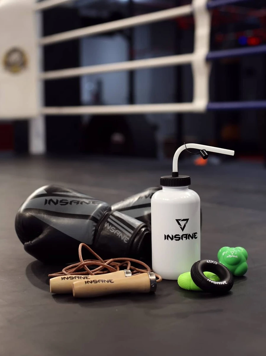 INSANE Скакалка с деревянными ручками, кожа, 2,8 м.