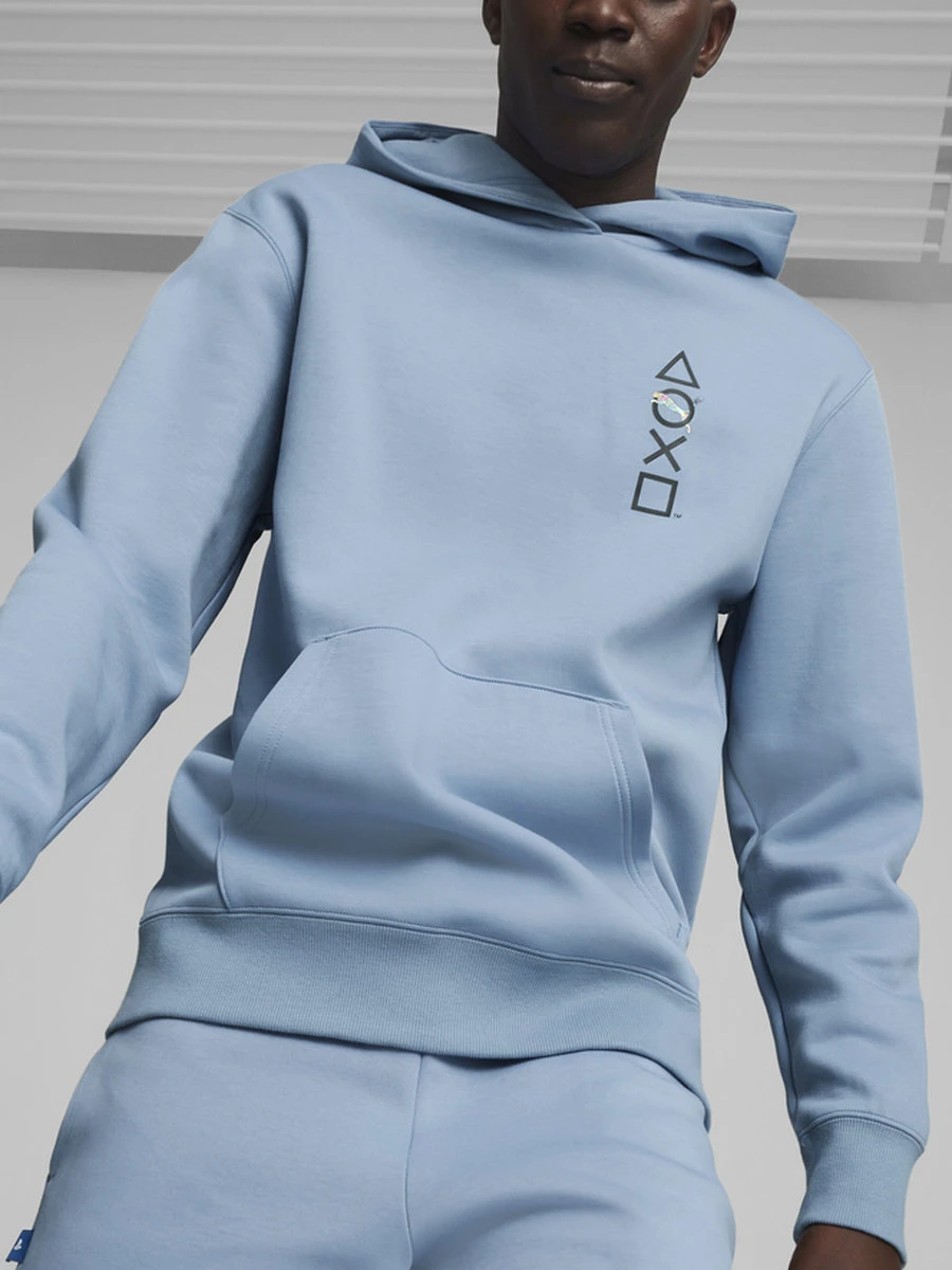 Puma Джемпер мужской PUMA X PLAYSTATION GRAPHIC HOODIE DK
