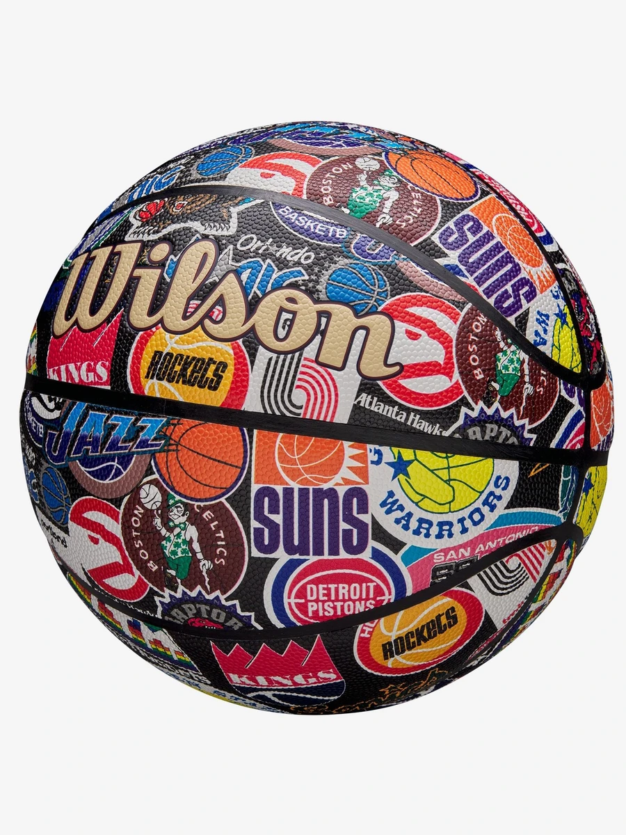 Wilson Мяч баскетбольный NBA ALL TEAM RETRO BSKT
