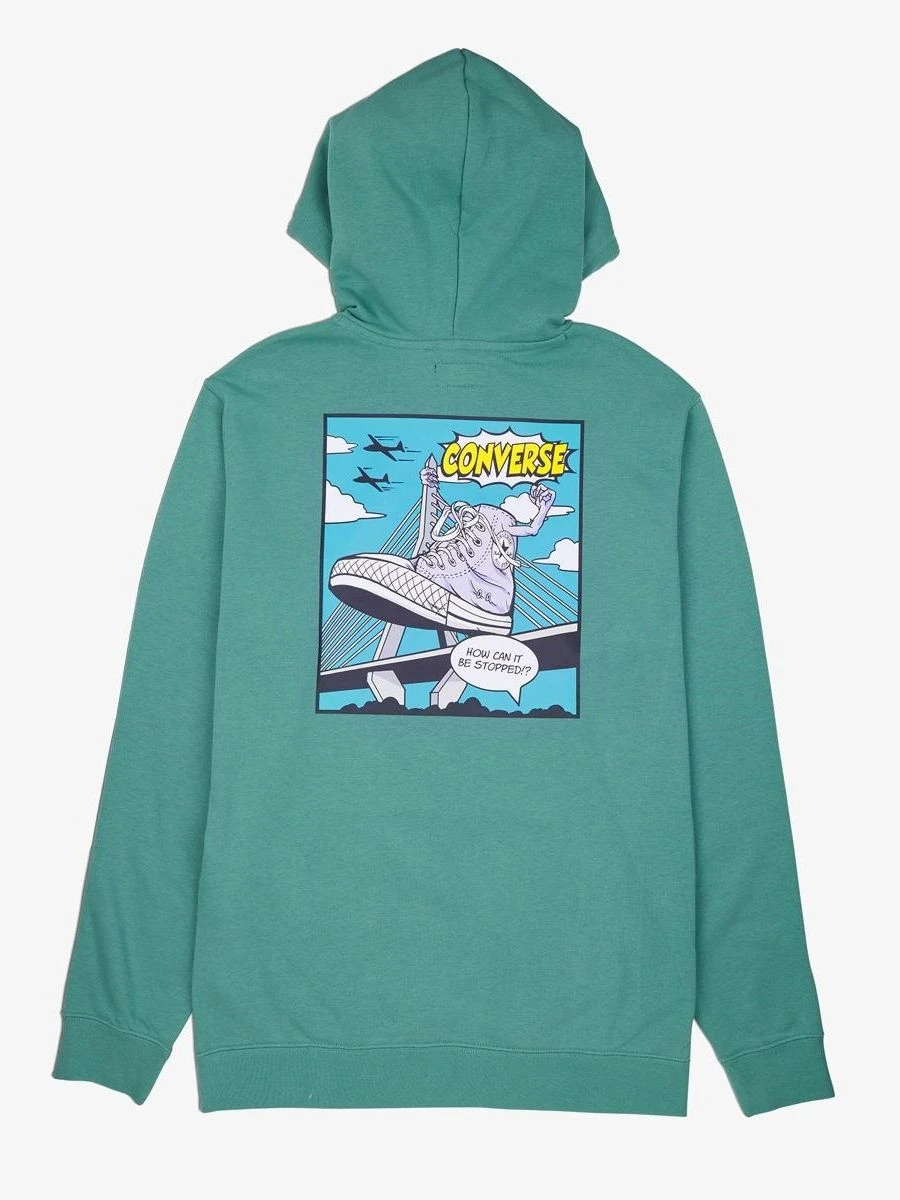 Converse Джемпер с капюшоном мужской SHOE HERO HOODIE