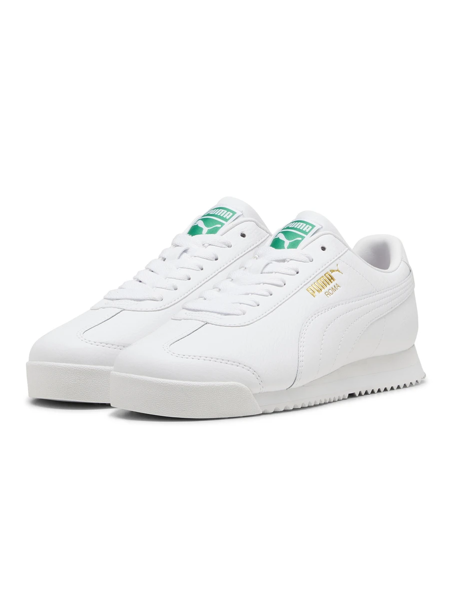 Puma Кроссовки мужские ROMA 24 STANDARD PUMA WHITE-ARCHIVE GREE
