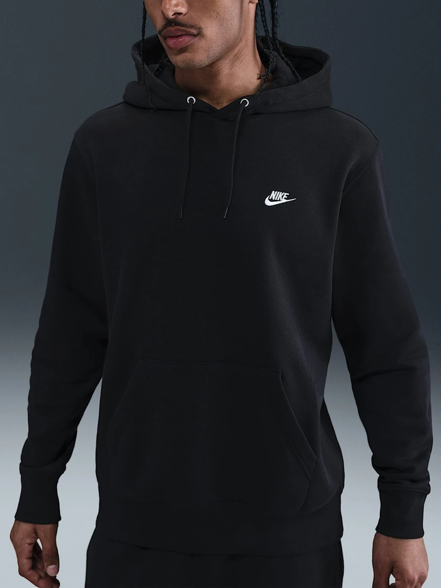 Nike Джемпер мужской NK CLUB BB PO HOODIE