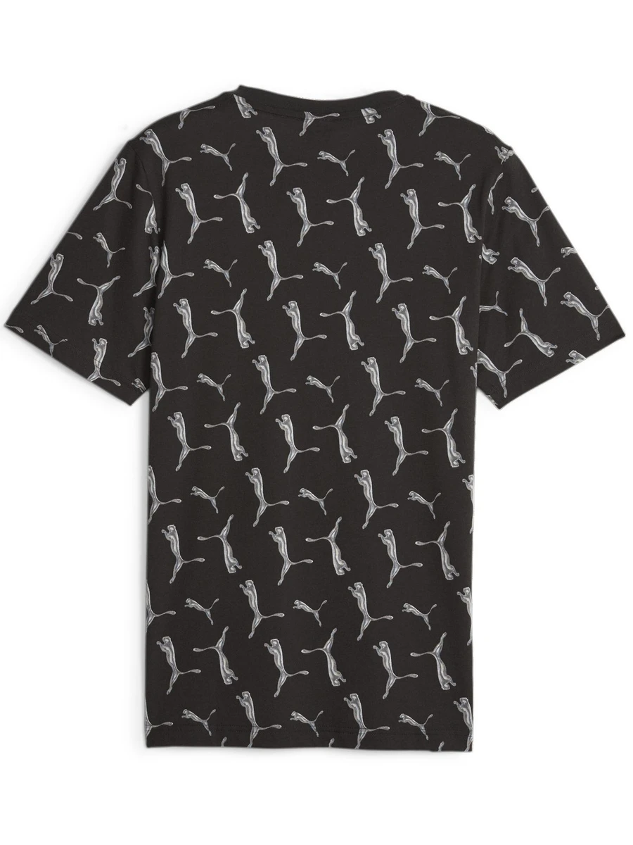 Puma Футболка мужская ESS+ LOGO LAB HOLIDAY AOP
