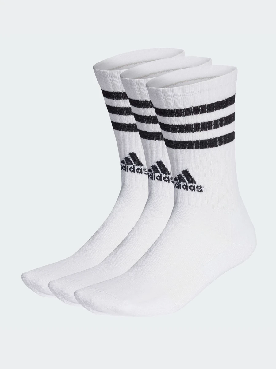 Adidas Носки 3-STRIPES CUSHIONED CREW SOCKS 3 PAIRS (3 пары)