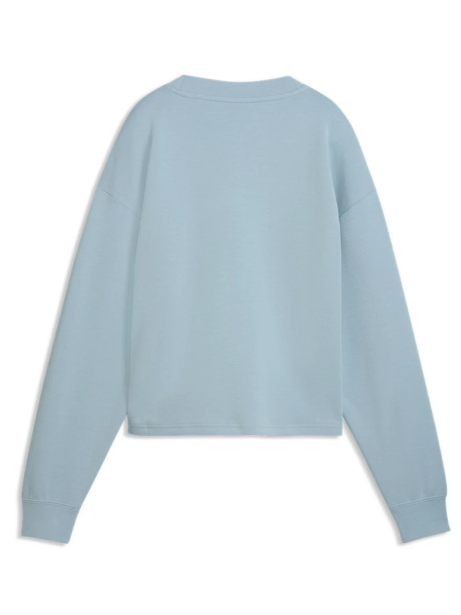 Puma Джемпер женский ESS ELEVATED COMFORT V-NECK CREW DK