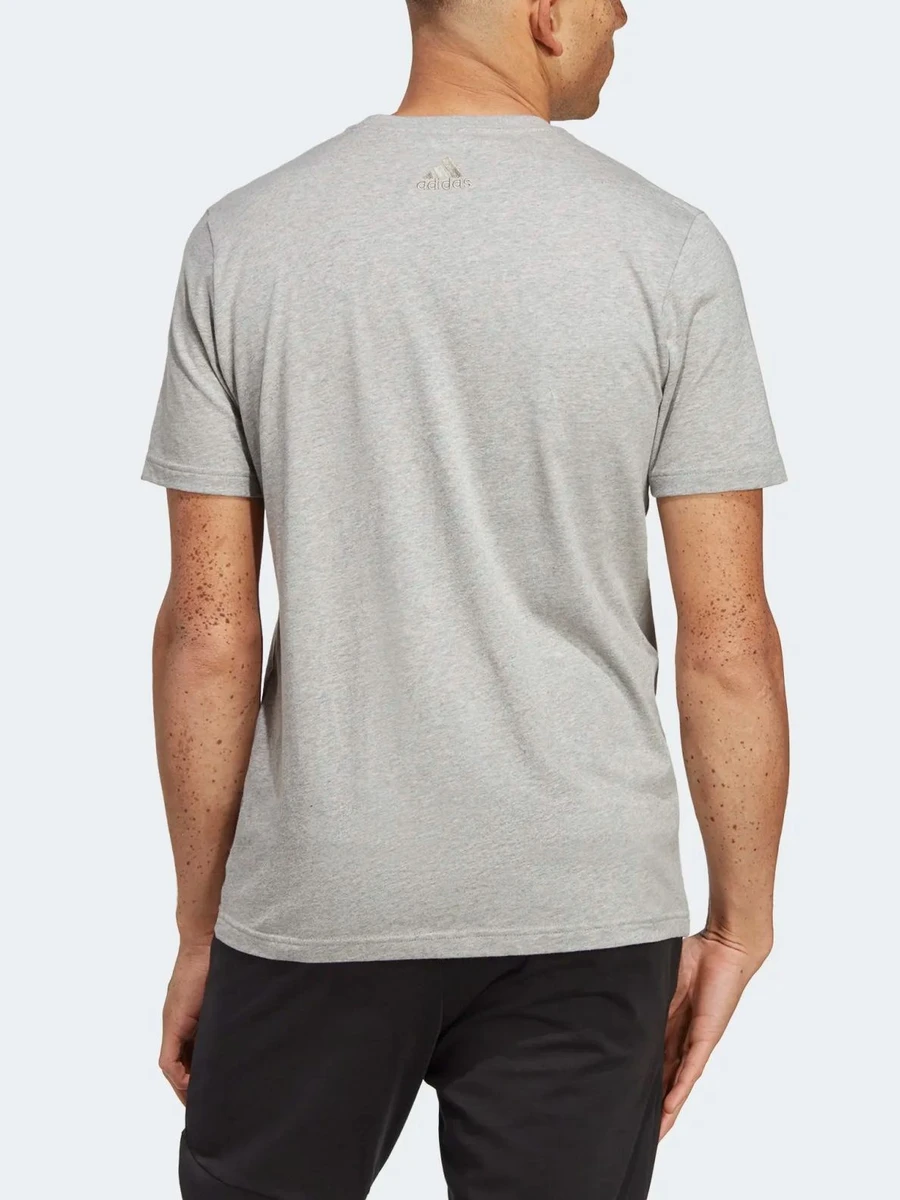 Adidas Футболка мужская EMBROIDERED LOGO T-SHIRT LINEAR JERSEY SIMPLE ESSENTIALS