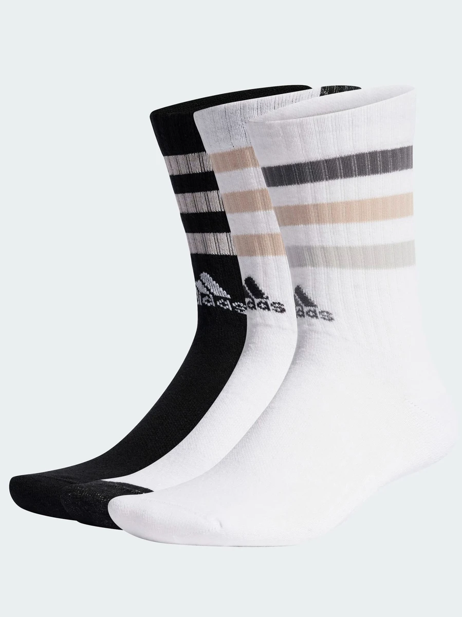 Adidas Носки BOLD 3-STRIPES CUSHIONED CREW SOCKS (3 пары)