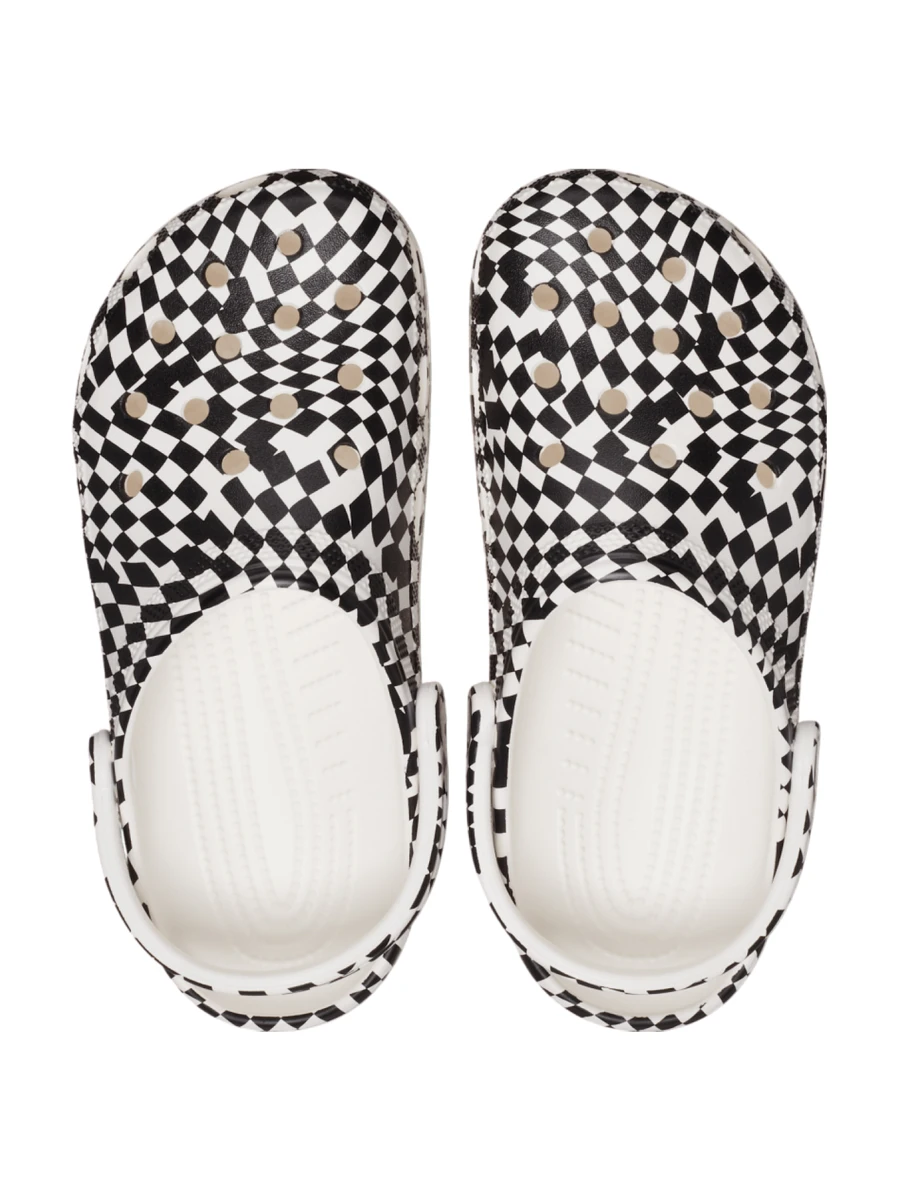 Crocs Сабо CLASSIC WARPED CHECKER CLOG