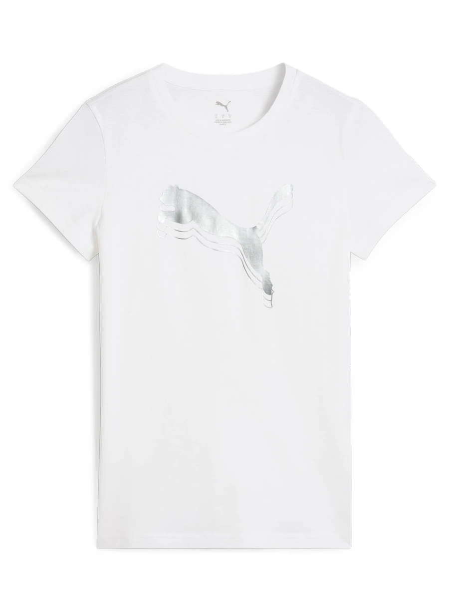 Puma Футболка женская ESS METALLIC PUMA LOGO TEE