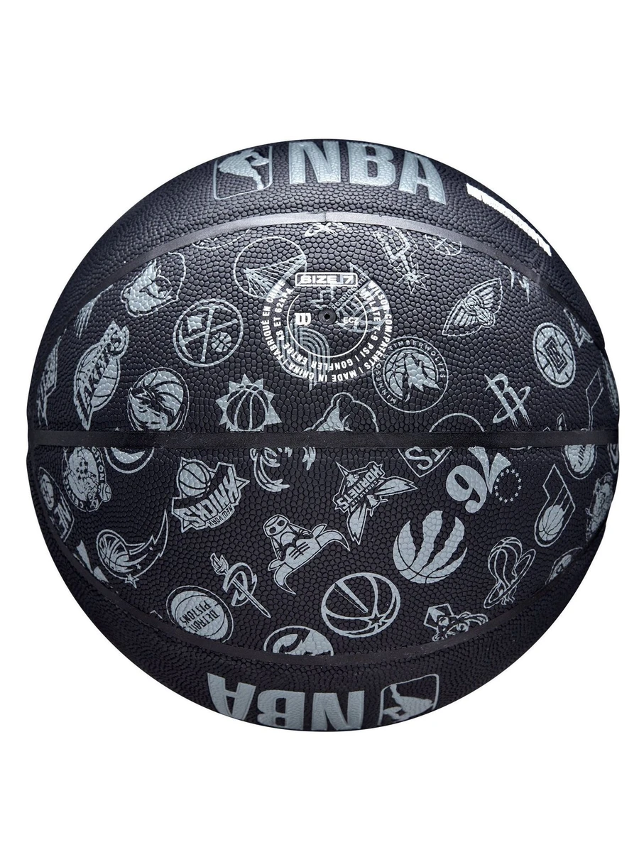 Wilson Мяч баскетбольный NBA ALL TEAM BSKT BL SZ7 COMPOSITE LEATHER