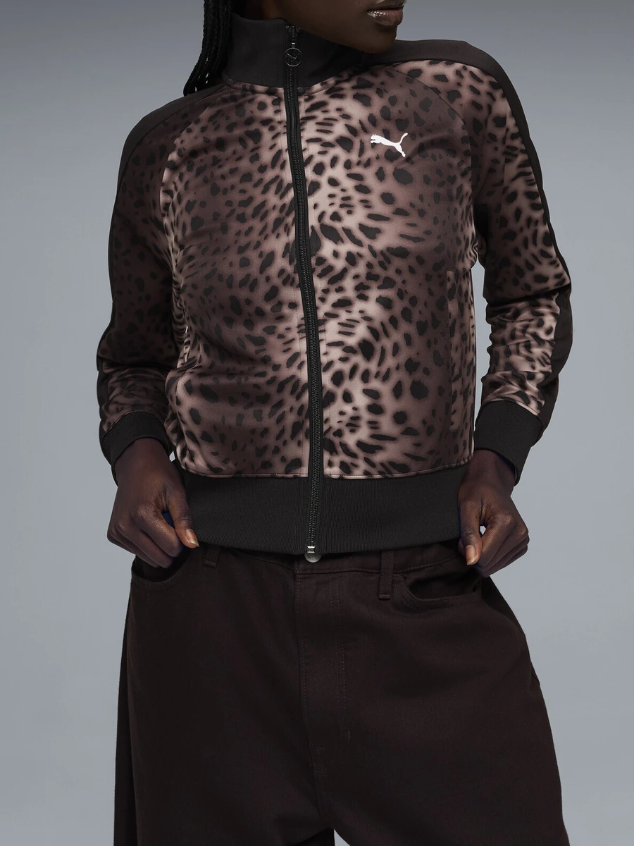 Puma Джемпер женский T7 LEO LUXE AOP TRACK JACKET