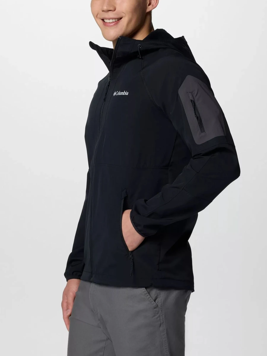 Columbia Куртка-софтшелл мужская TALL HEIGHTS™ II HOODED SOFTSHELL