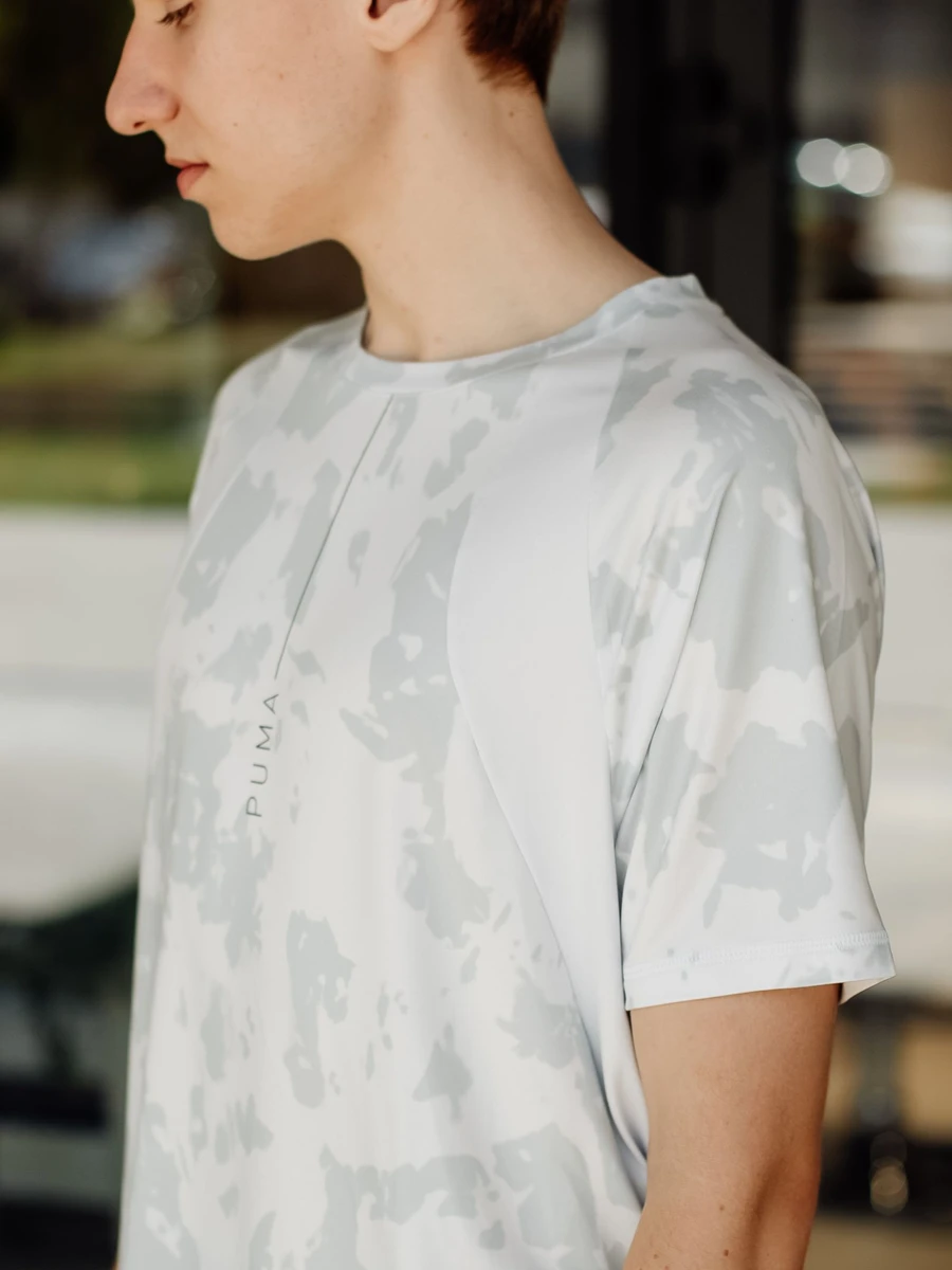 Puma Футболка мужская YOGINI LITE AOP TEE