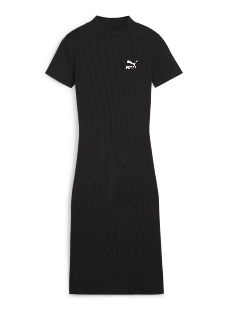 Puma Платье женское CLASSICS RIBBED DRESS