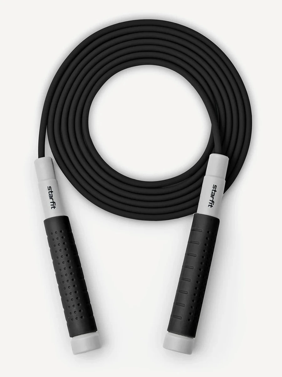 Starfit Скакалка c силиконовыми ручками, 3м.