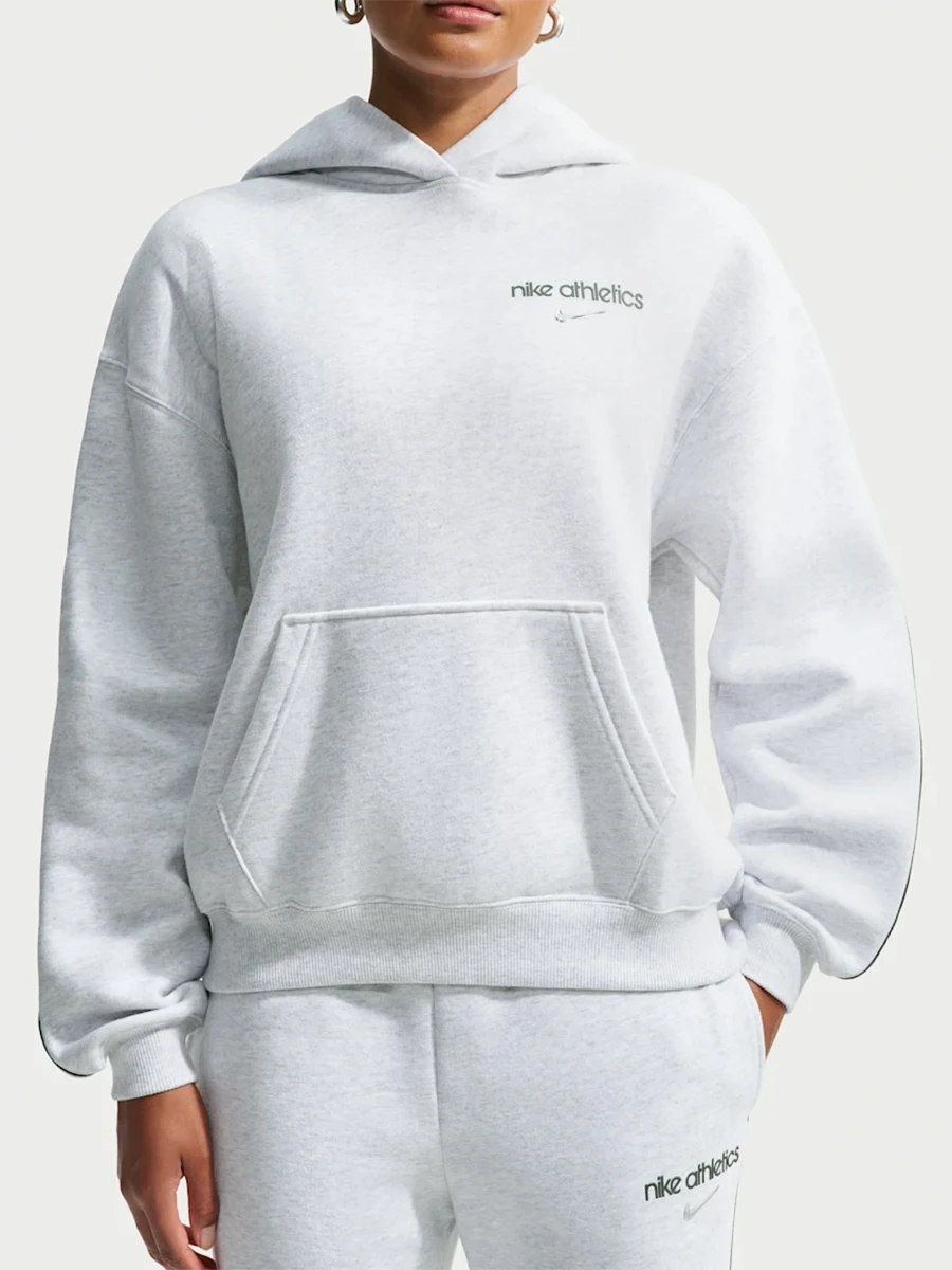 Nike Джемпер женский W NK STDO FLC OS PO HDY GLS