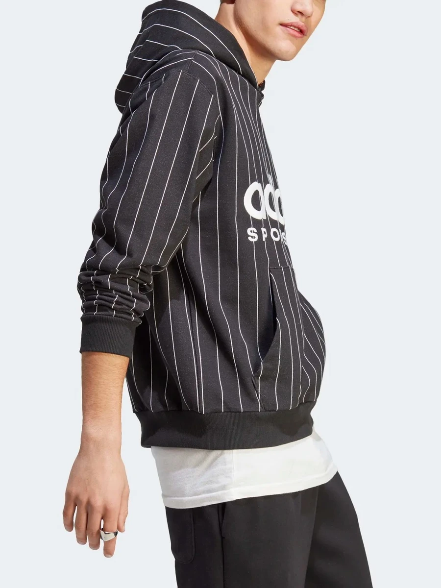 Adidas Джемпер мужской PINSTRIPE FLEECE HOODIE